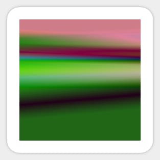 pink green texture art Sticker